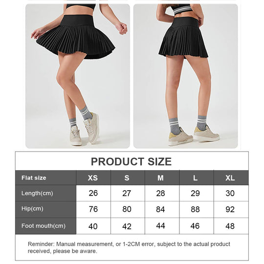 Go Touch Grass Mint Green Tennis Skirt