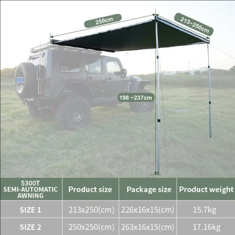 Retractable Overland Awning