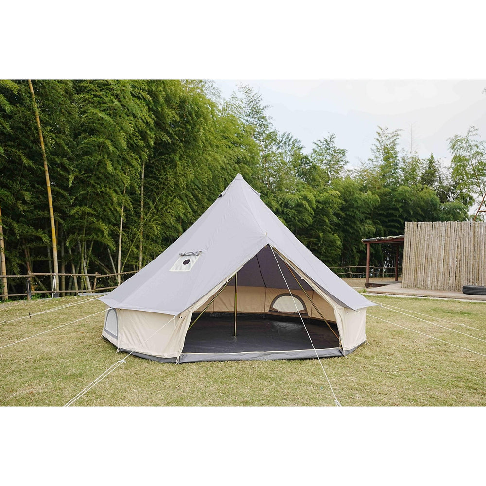 Upland Silver Canvas Bell Tent