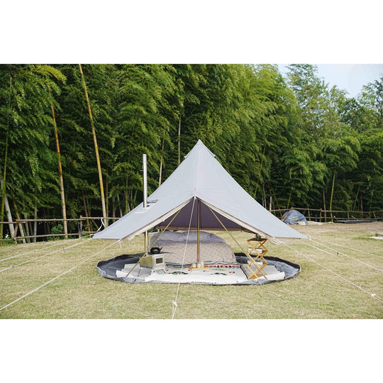 Upland Silver Canvas Bell Tent