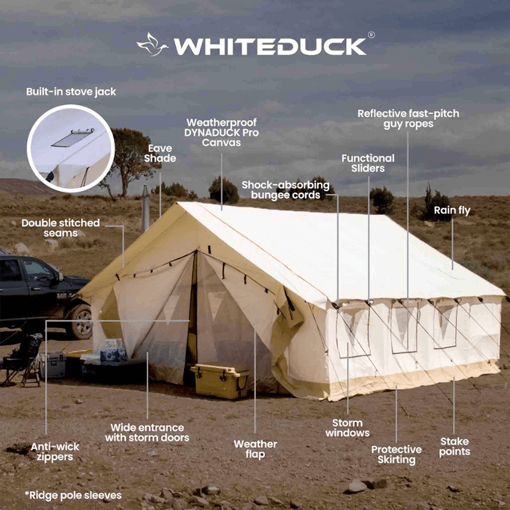Alpha Wall Tent 14' x '16 by White Duck