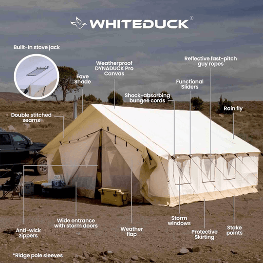 Alpha Wall Tent 14' x '16 by White Duck