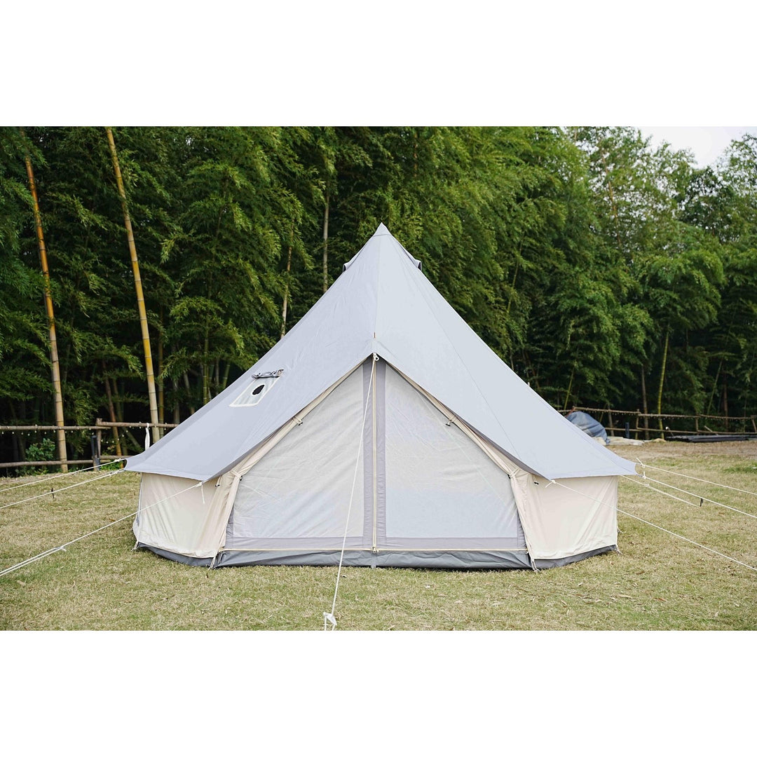Upland Silver Canvas Bell Tent