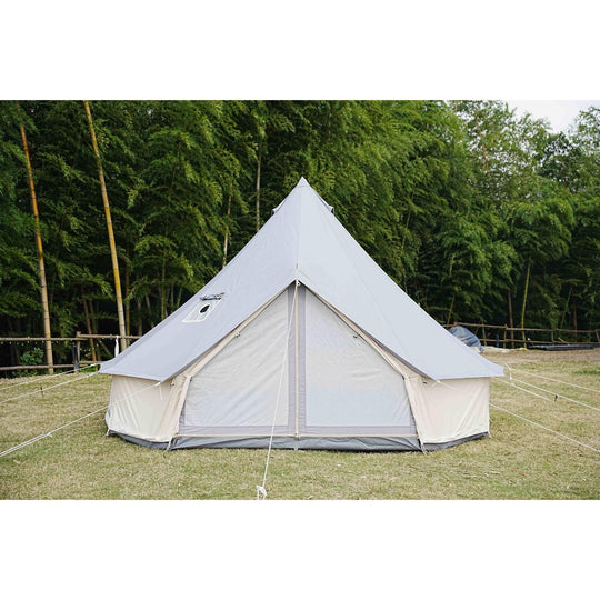 Upland Silver Canvas Bell Tent