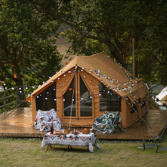 Easy Inflate Camping/Glamping tent