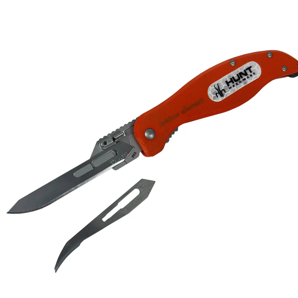 Field Feather Folding Replaceable Blade Knife