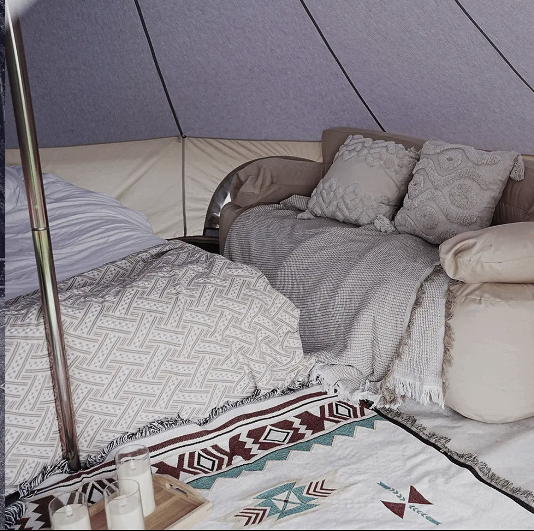 Upland Silver Canvas Bell Tent