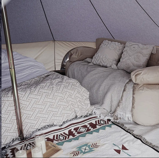 Upland Silver Canvas Bell Tent