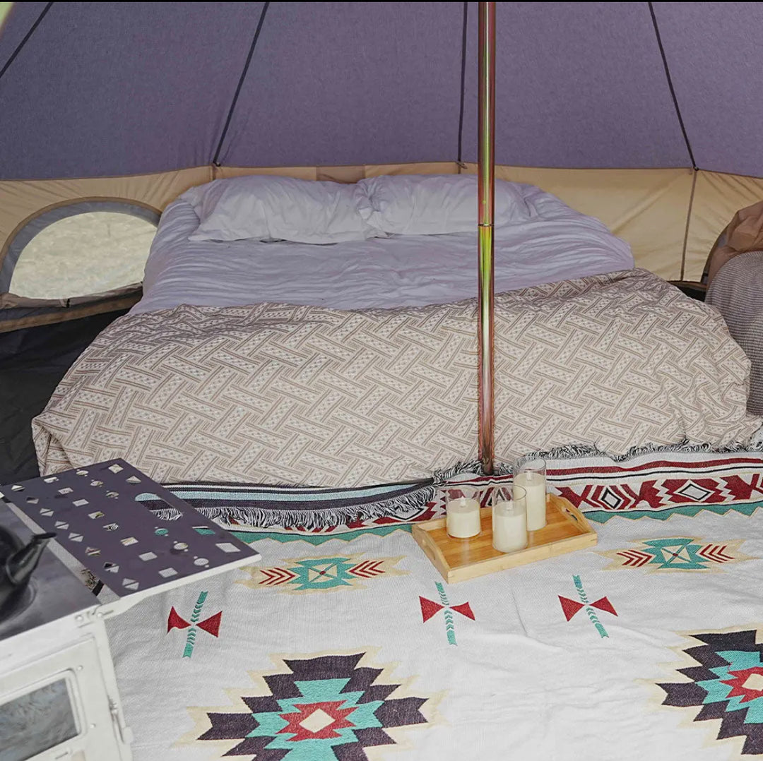 Upland Silver Canvas Bell Tent