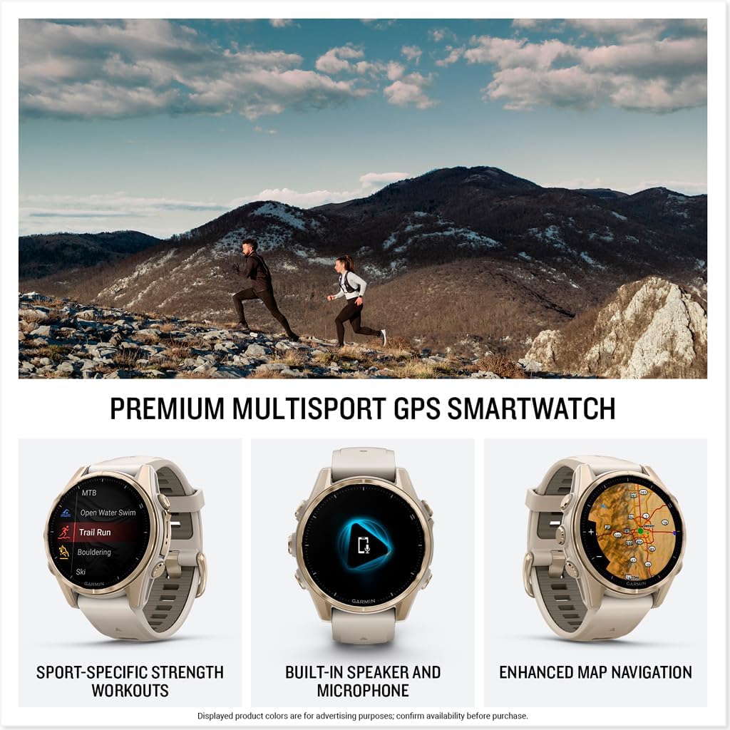 Garmin Adventure Watch - fēnix® 8 – 43 mm, AMOLED