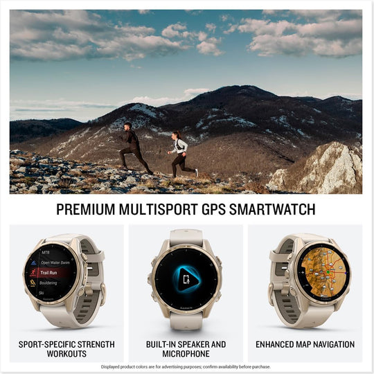 Garmin Adventure Watch - fēnix® 8 – 43 mm, AMOLED