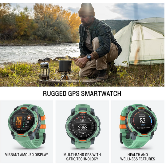 Garmin Instinct 3 - 45 mm, AMOLED - Limited Edition