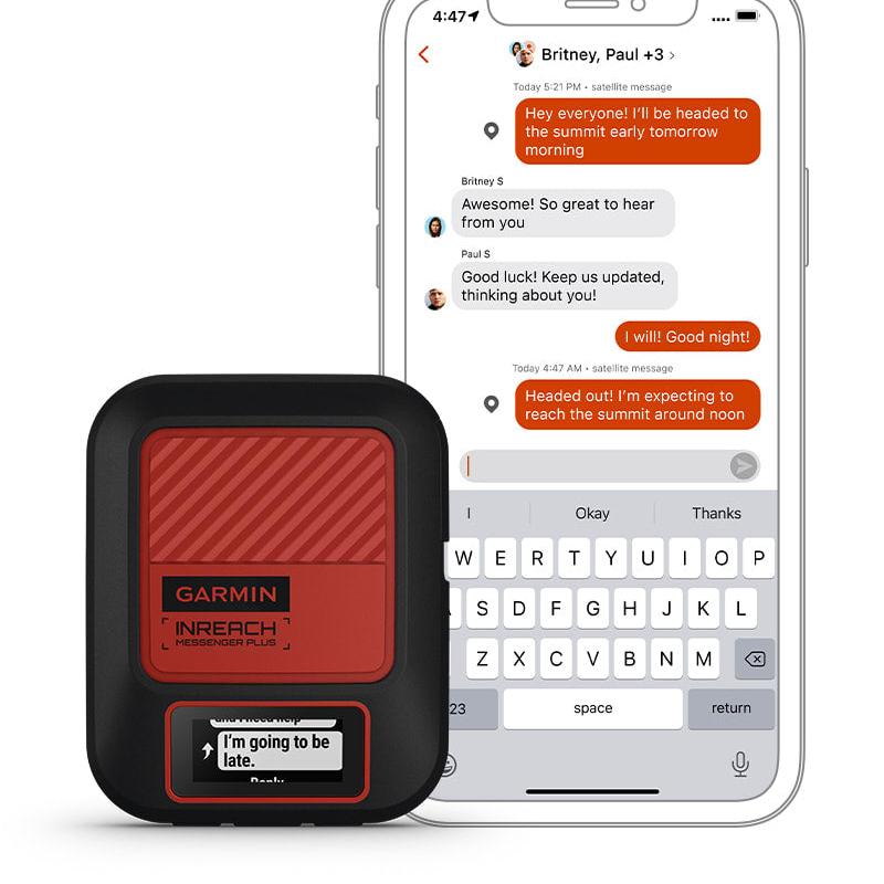 Garmin Email Garmin inReach Messenger Plus – Upland Original