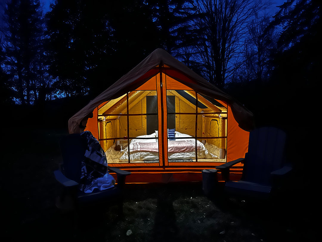 Easy Inflate Camping/Glamping tent