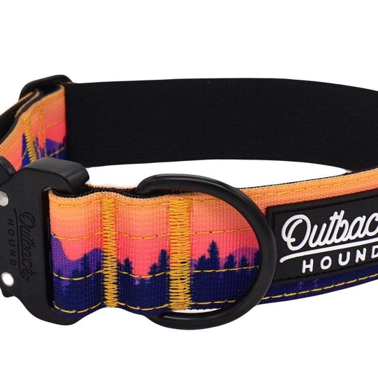 Mountain Sunrise Dog Collar