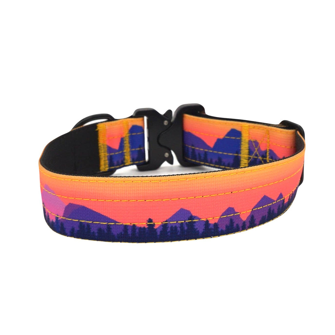 Mountain Sunrise Dog Collar