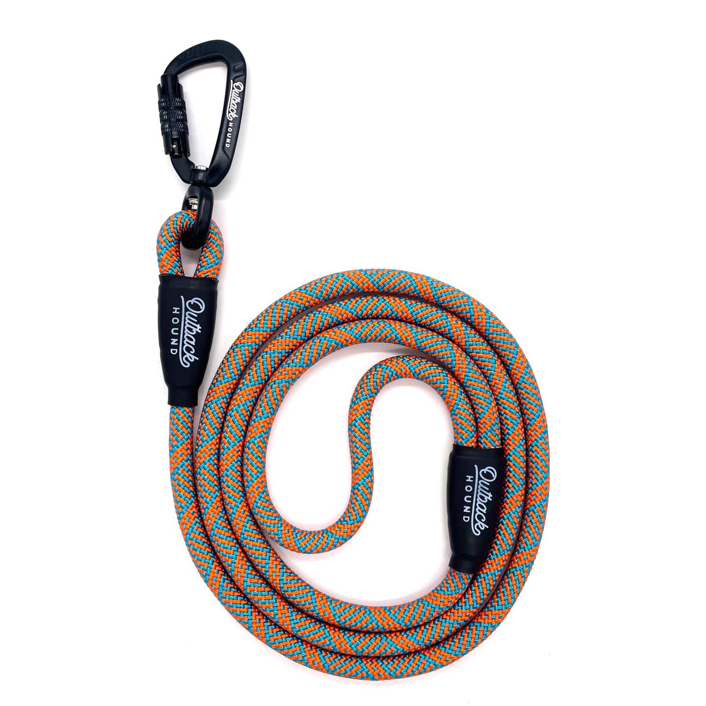 Outback Hound Rope Leash - Orange