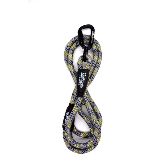 Outback Hound Rope Leash - Silver