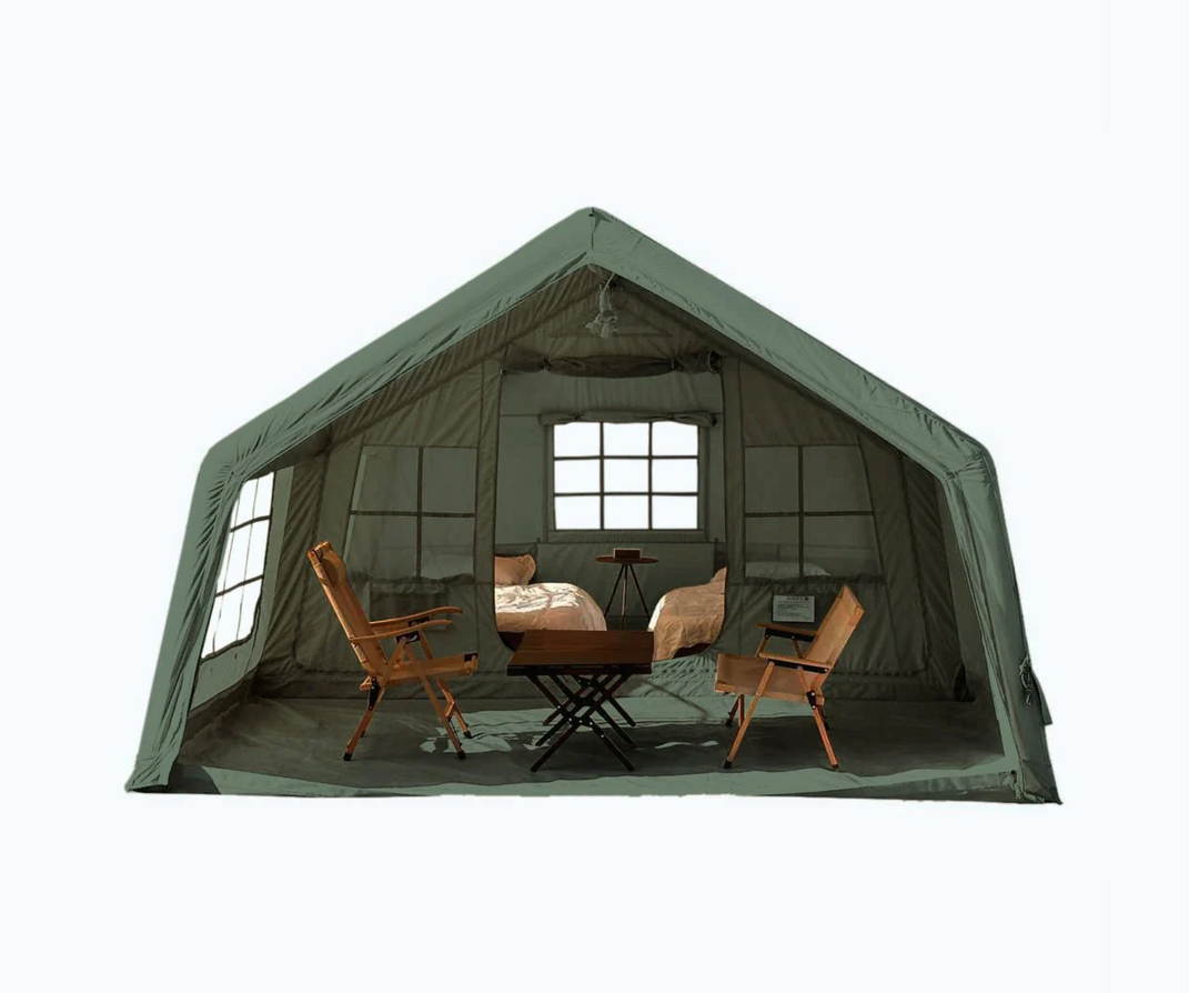 Inflatable Glamping Tent-  Koala 7 Khaki for 2-8 person