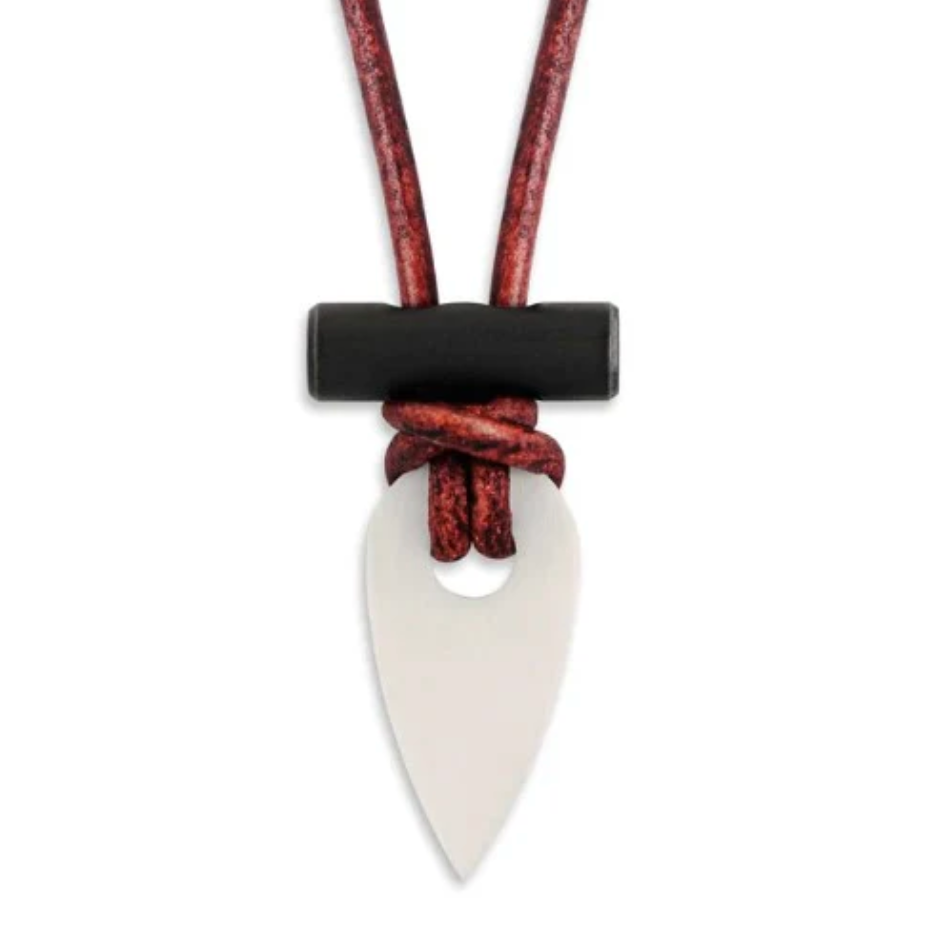 Spark Necklace White Ceramic