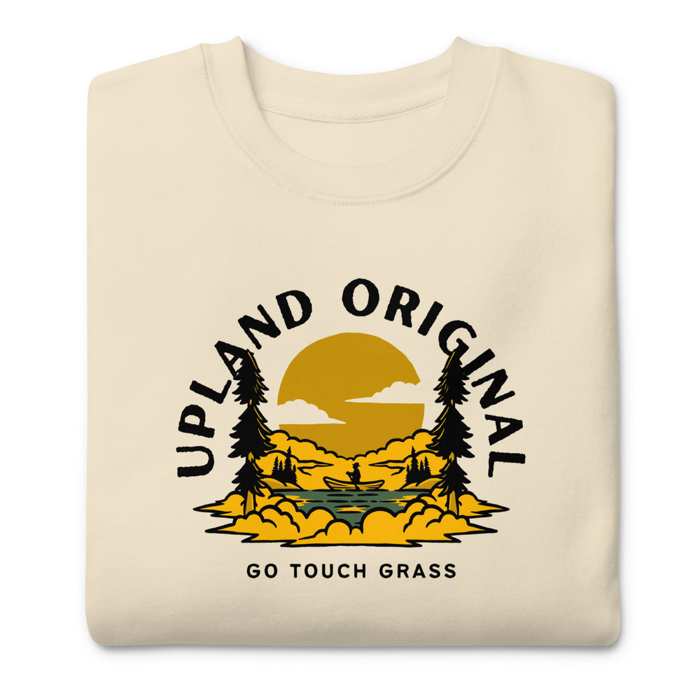 Vintage Go Touch Grass Sweatshirt