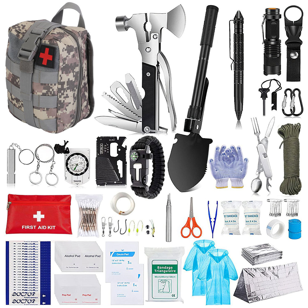 All-in-One Survival Kit (125 Pieces)