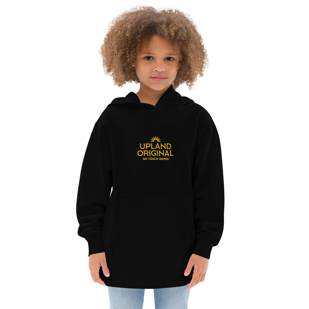 Go Touch Grass Kids Fleece Hoodie