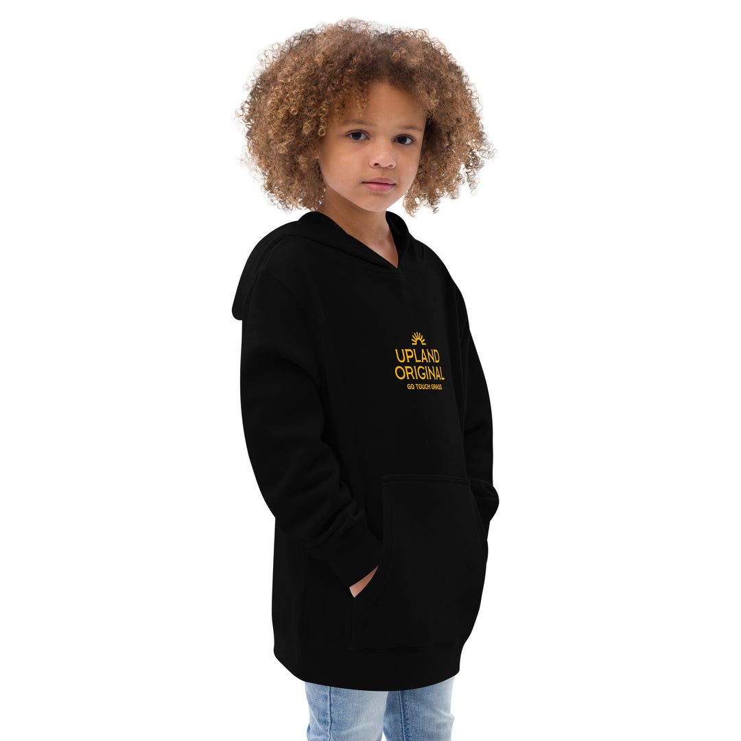 Go Touch Grass Kids Fleece Hoodie