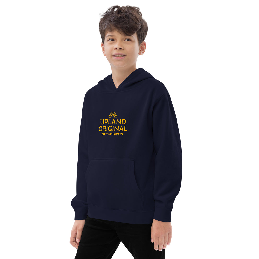 Go Touch Grass Kids Fleece Hoodie