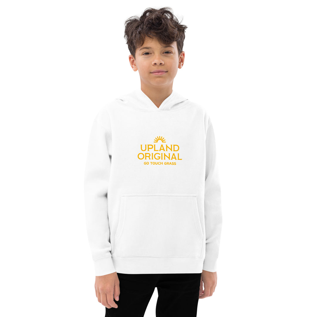 Go Touch Grass Kids Fleece Hoodie