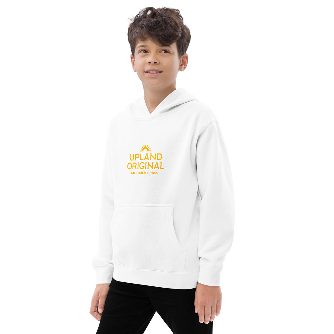 Go Touch Grass Kids Fleece Hoodie