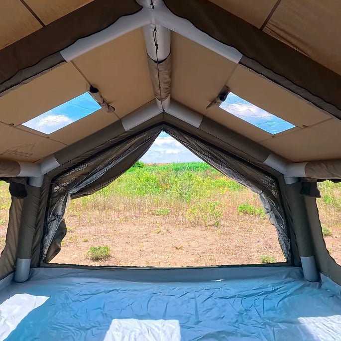 Inflatable Glamping Tent-  Koala 7 Khaki for 2-8 person